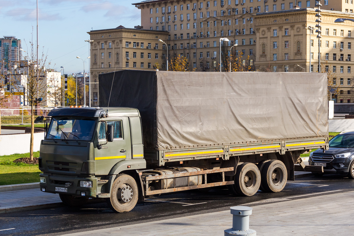 Тверская область, № У 081 РР 69 — КамАЗ-65117-A4