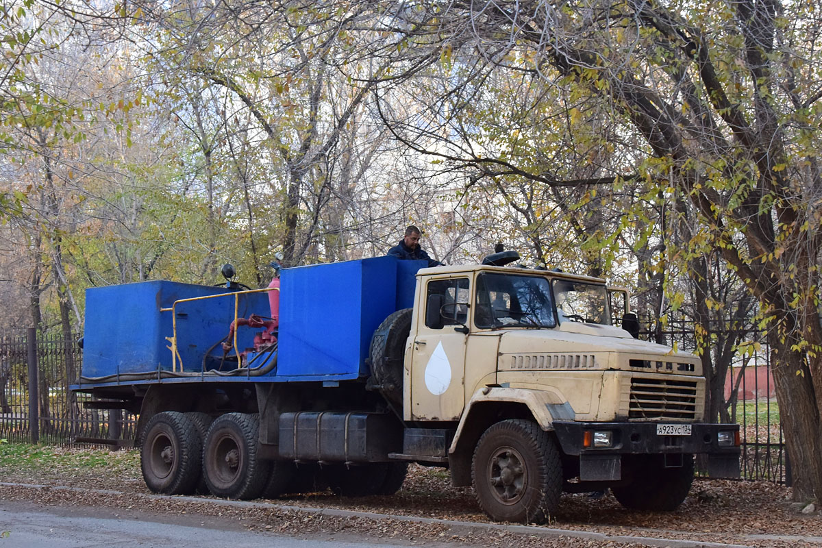 Волгоградская область, № А 923 УС 134 — КрАЗ-65101