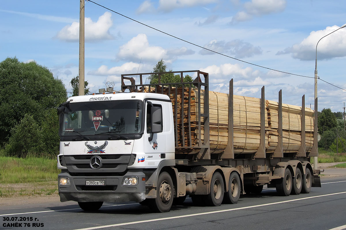 Московская область, № У 393 СВ 190 — Mercedes-Benz Actros '09 2641 [Z9M]