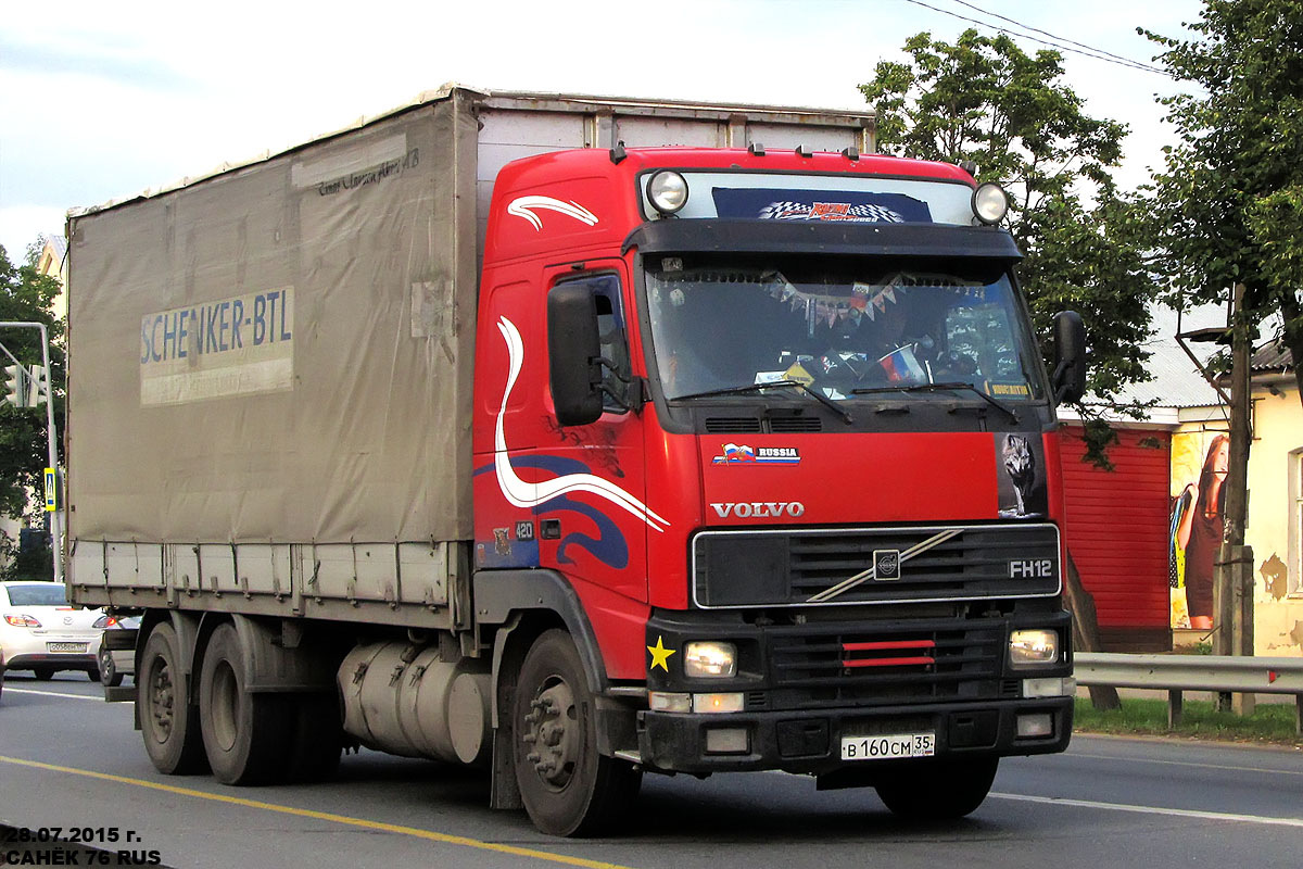 Вологодская область, № В 160 СМ 35 — Volvo ('1993) FH12.420