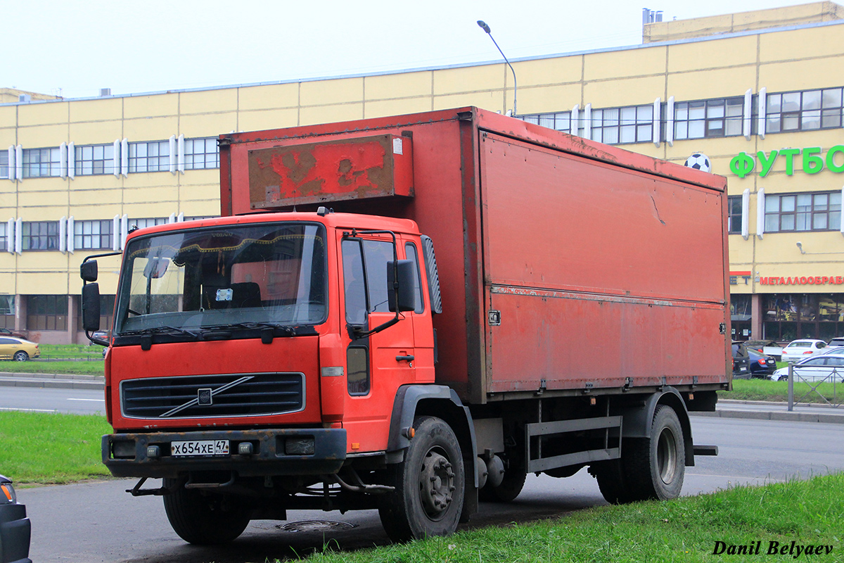 Ленинградская область, № Х 654 ХЕ 47 — Volvo ('2001) FL