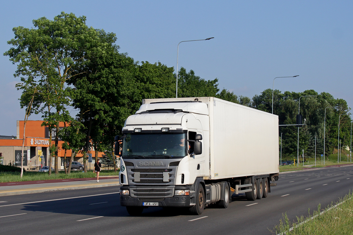 Литва, № JFA 451 — Scania ('2009) G440