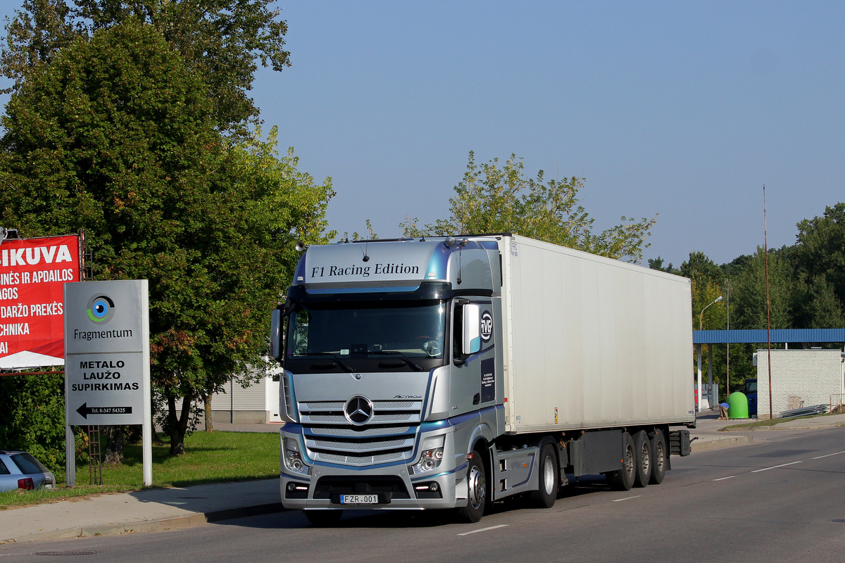 Литва, № FZR 001 — Mercedes-Benz Actros ('2011)