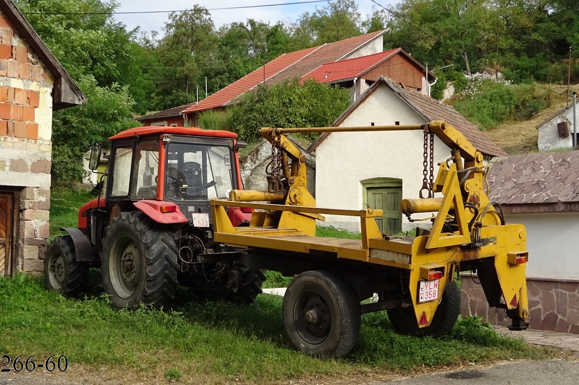 Венгрия, № YLW-358 — Agrováz (общая модель); Венгрия — Сбор винограда в Венгрии