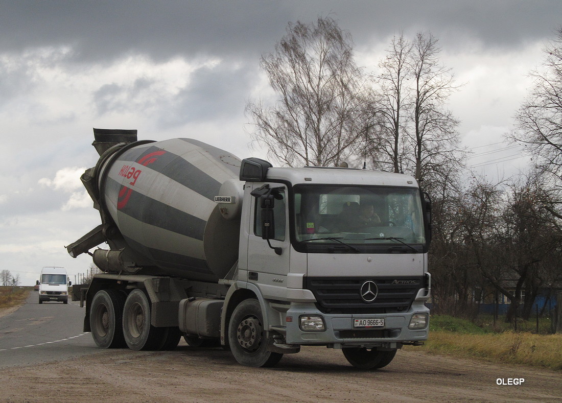 Минская область, № АО 9666-5 — Mercedes-Benz Actros ('2003) 3332