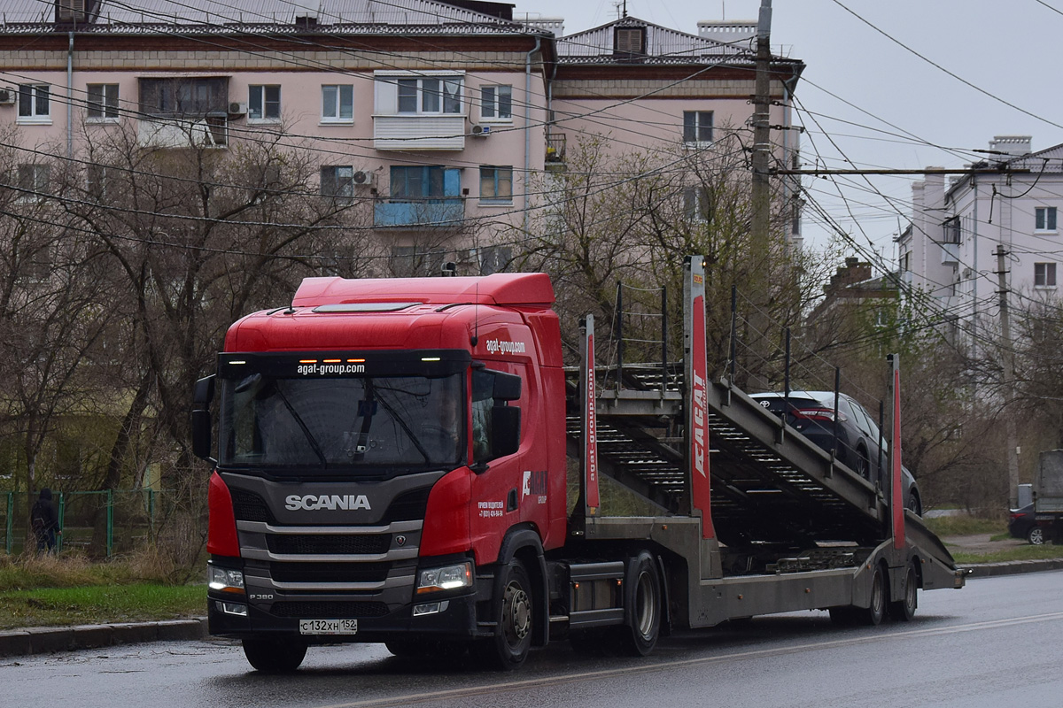 Нижегородская область, № С 132 ХН 152 — Scania ('2016) P380