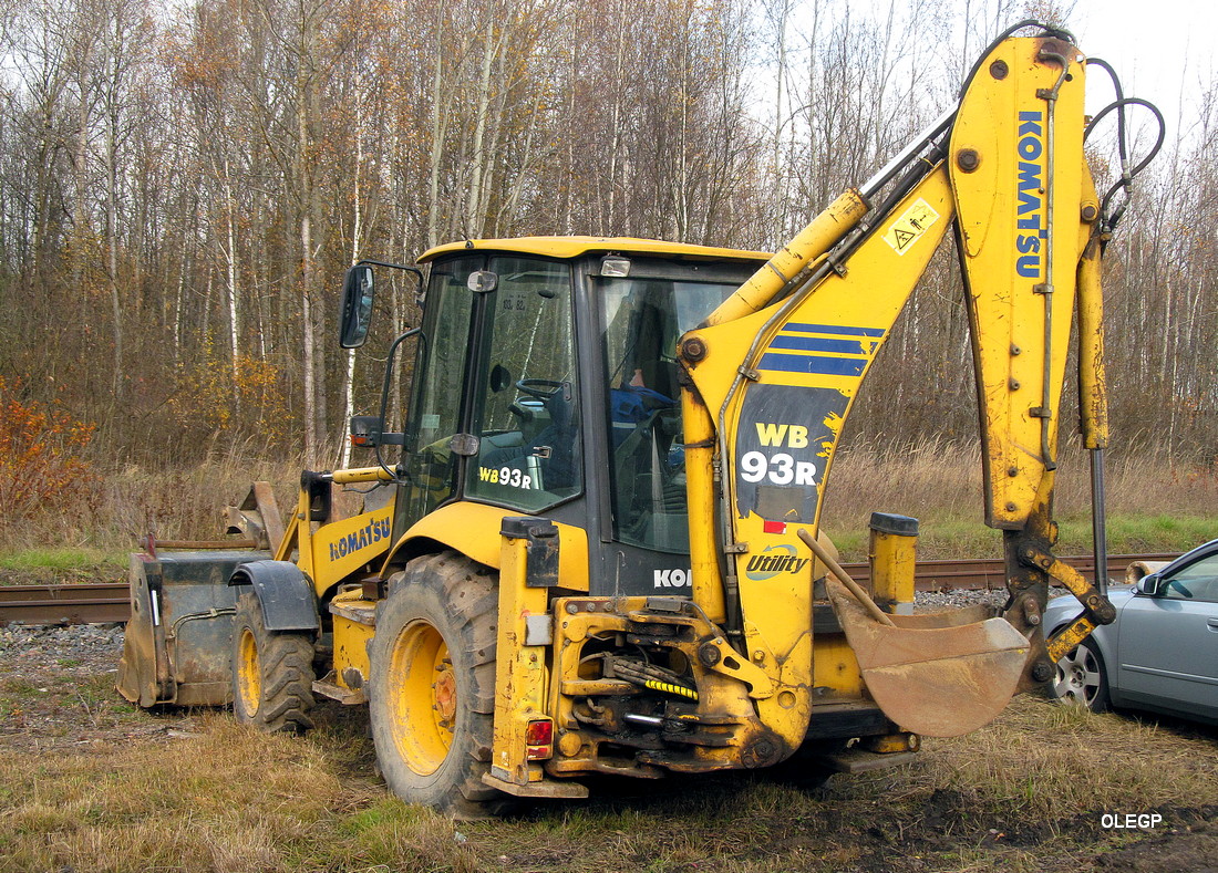 Минская область, № (BY-5) Б/Н СТ 0038 — Komatsu WB93