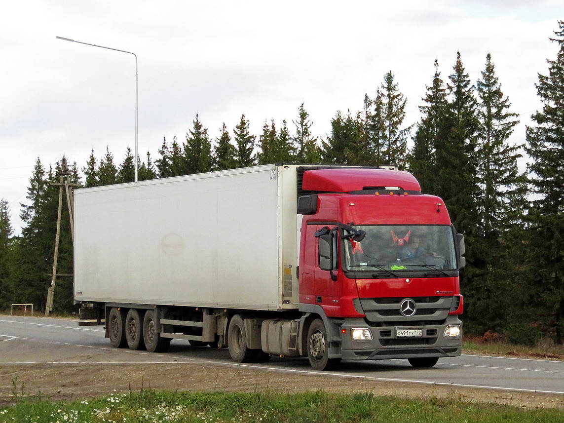 Санкт-Петербург, № Х 491 ТУ 178 — Mercedes-Benz Actros '09 1841 [Z9M]