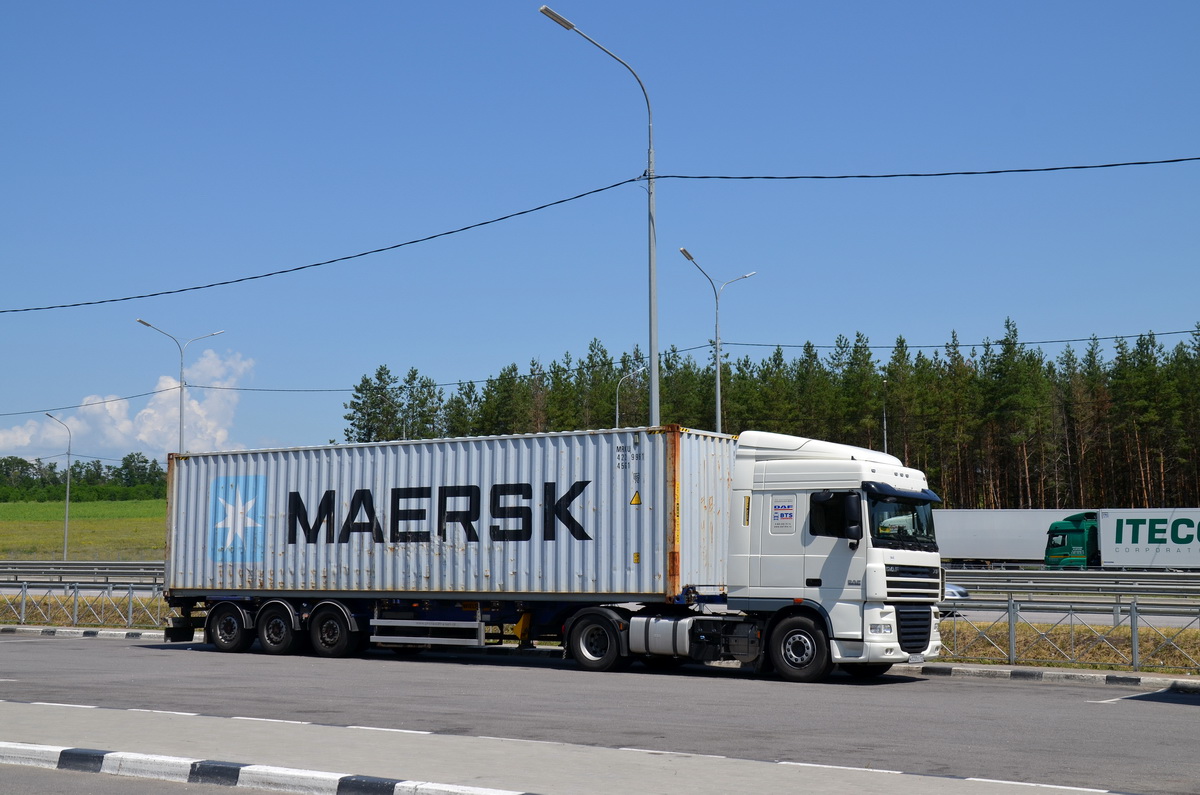 Краснодарский край, № К 020 ХХ 123 — DAF XF105 FT