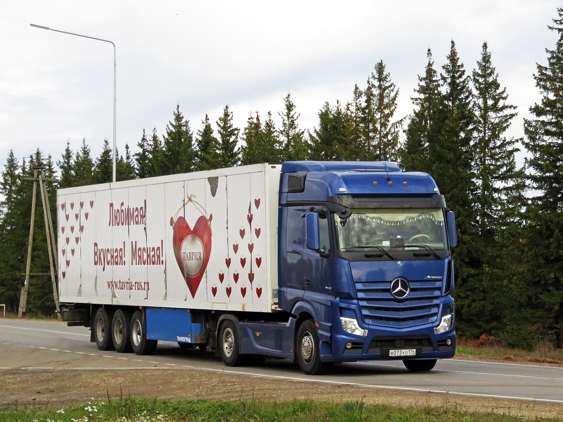 Челябинская область, № В 073 УО 174 — Mercedes-Benz Actros '11 1845 [Z9M]