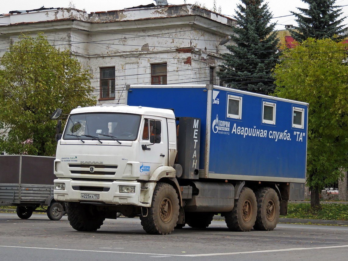 Нижегородская область, № Н 225 КА 152 — КамАЗ-43118-46