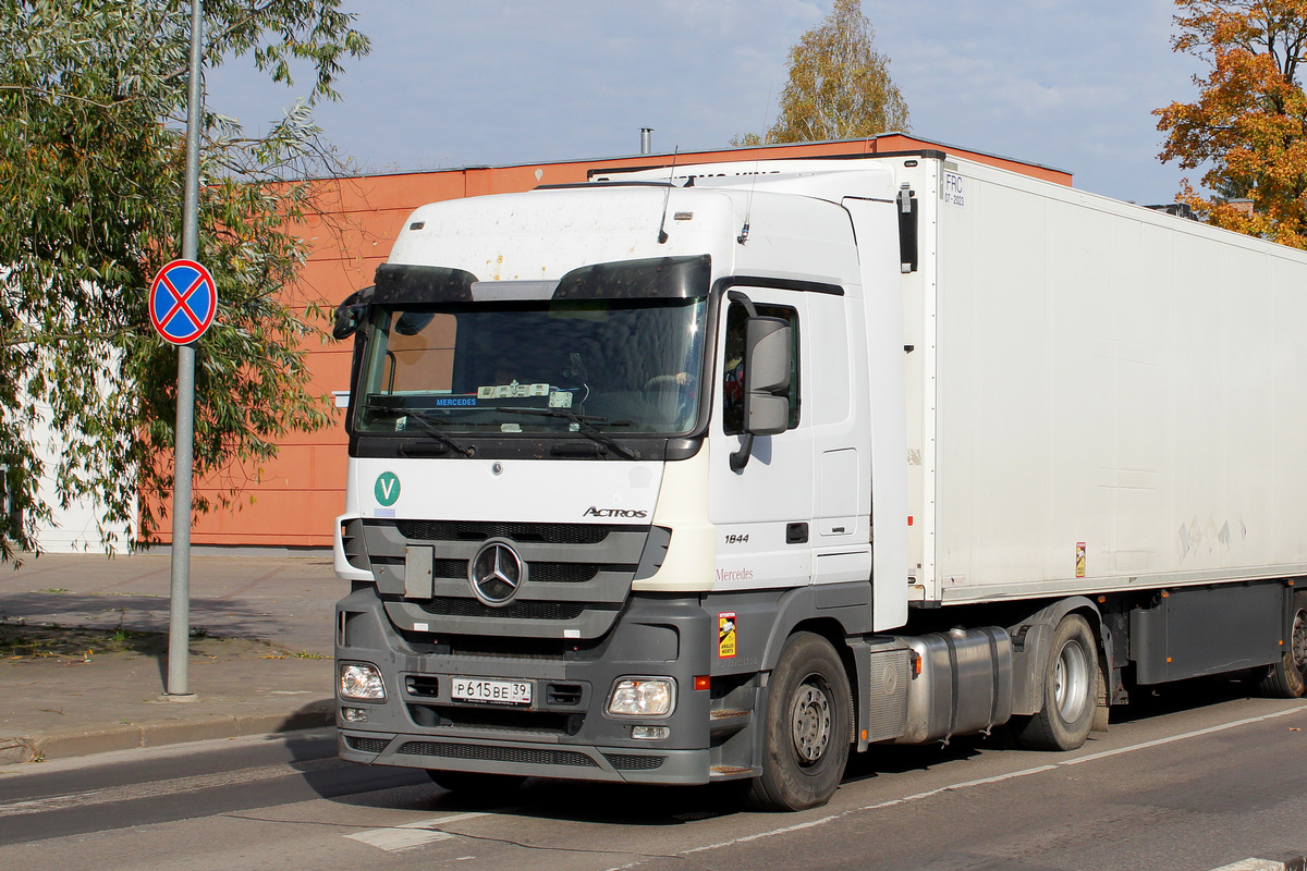 Калининградская область, № Р 615 ВЕ 39 — Mercedes-Benz Actros ('2009) 1844