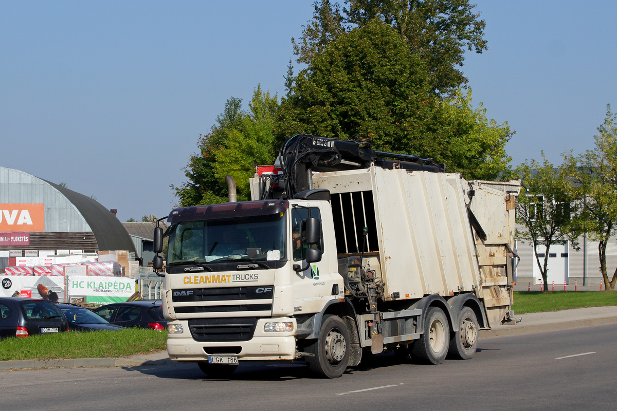 Литва, № LGK 166 — DAF CF75 FAR