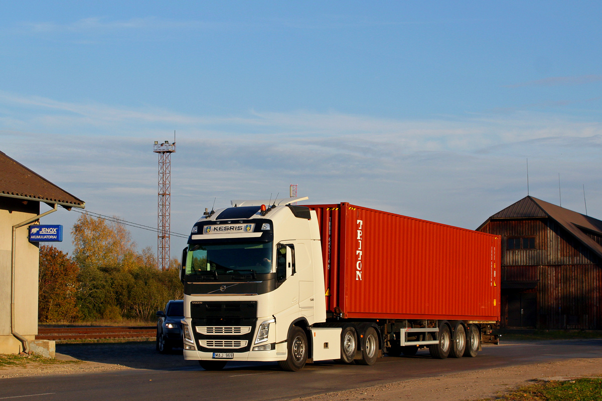 Литва, № MAJ 969 — Volvo ('2012) FH.500