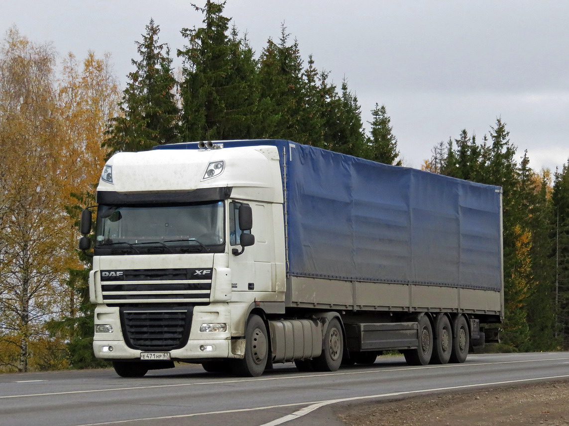 Смоленская область, № Е 471 НР 67 — DAF XF105 FT