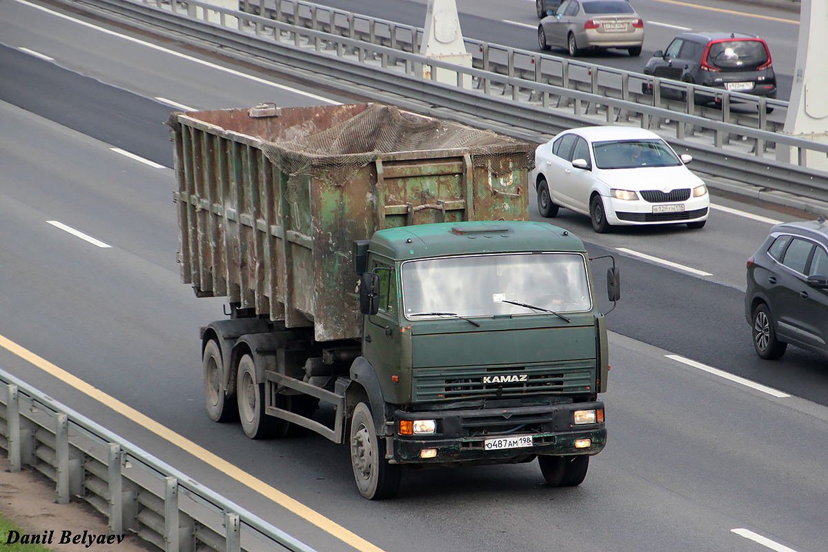 Санкт-Петербург, № О 487 АМ 198 — КамАЗ-6520-06 [65200F]