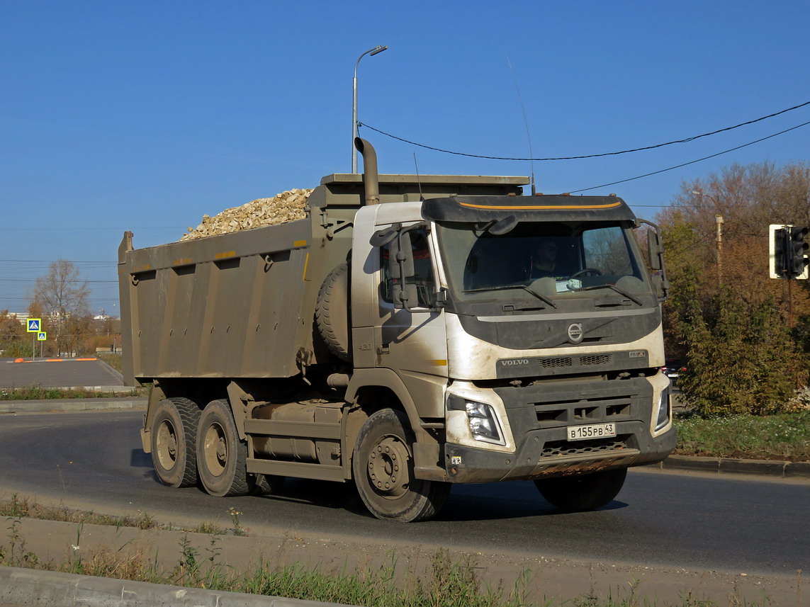 Кировская область, № В 155 РВ 43 — Volvo ('2013) FMX.420 [X9P]