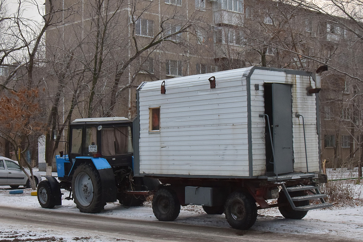 Волгоградская область, № 2640 СТ 34 — Беларус-82.1; Волгоградская область, № 0709 ВА 34 — 2ПТС-4 (общая модель)