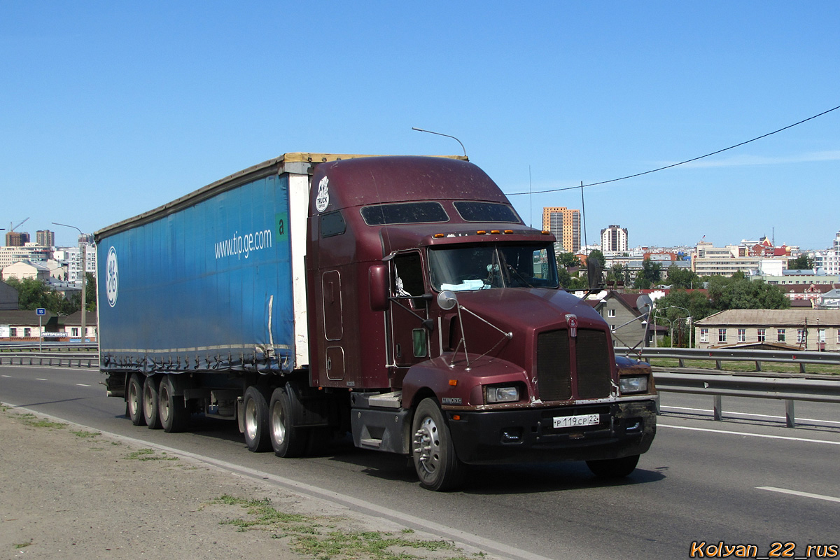 Алтайский край, № Р 119 СР 22 — Kenworth T600