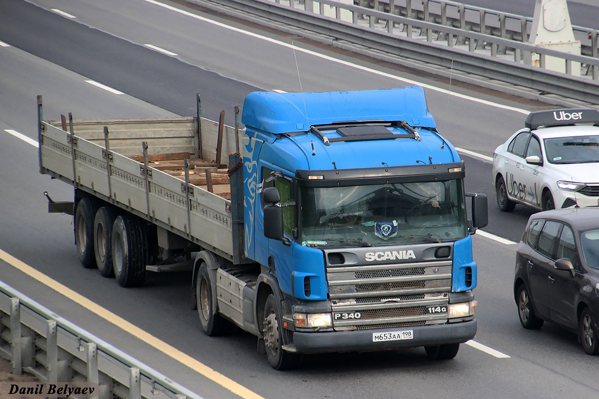 Санкт-Петербург, № М 653 АА 198 — Scania ('2004) P340