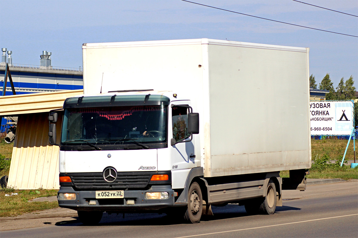 Алтайский край, № К 052 УК 22 — Mercedes-Benz Atego 815