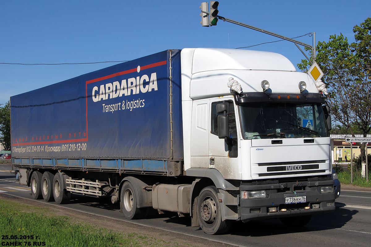 Ярославская область, № У 736 КН 76 — IVECO EuroTech