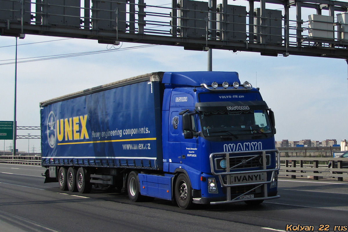 Словакия, № CA-742BT — Volvo ('2002) FH12.420