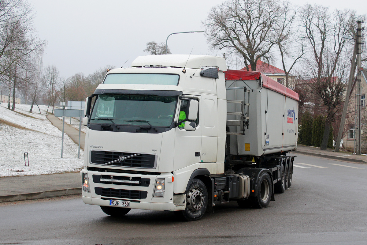 Литва, № KJB 350 — Volvo ('2002) FH12.400