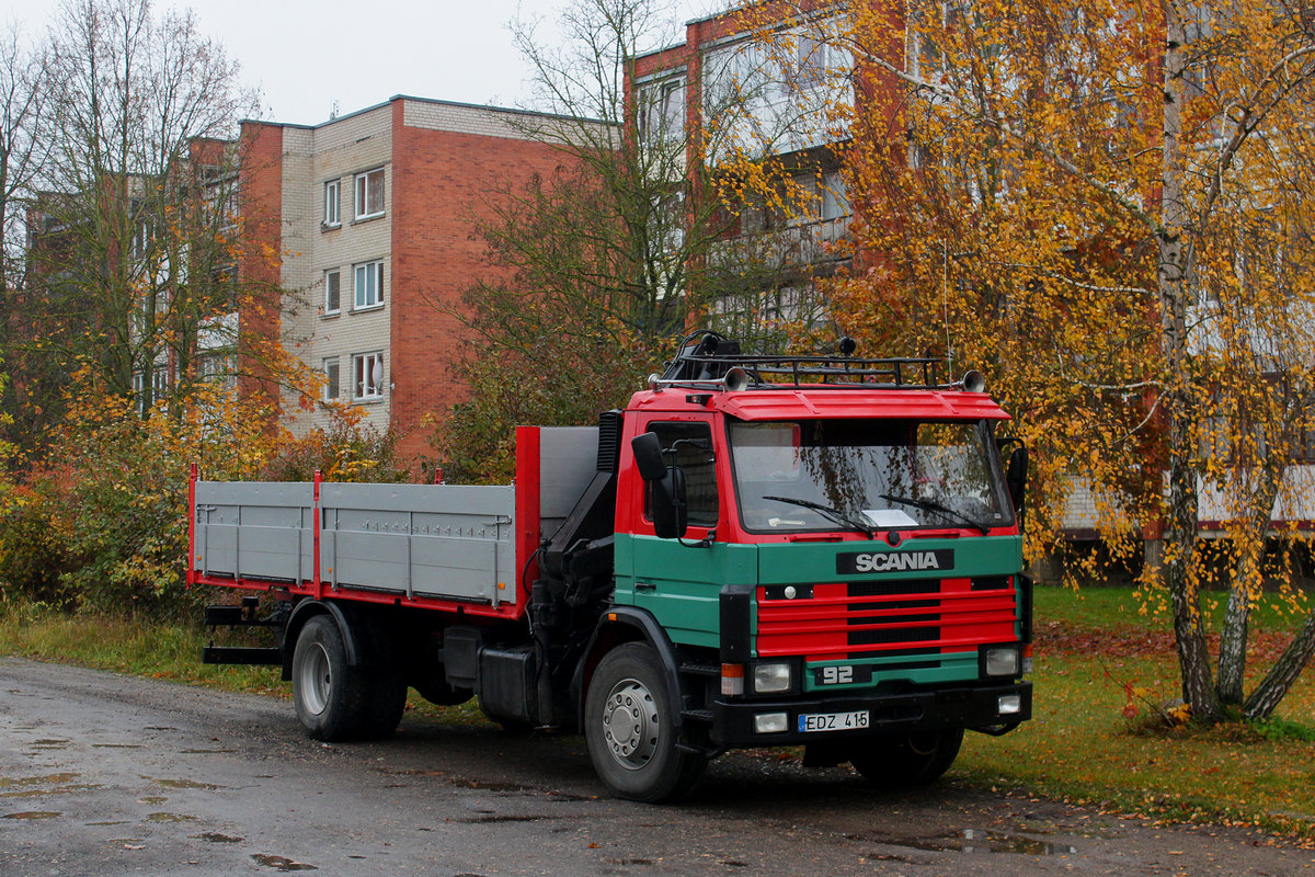 Литва, № EDZ 415 — Scania (II) (общая модель)