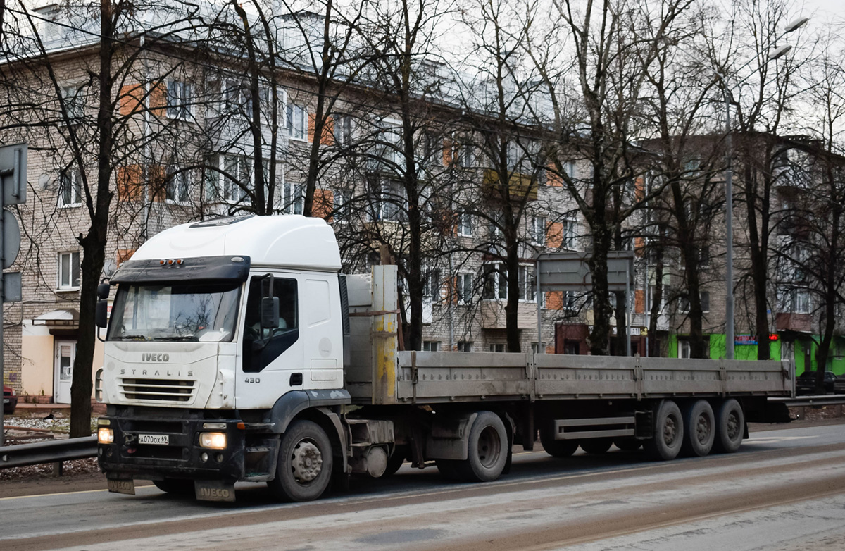 Тверская область, № А 070 ОХ 69 — IVECO Stralis ('2002) 430