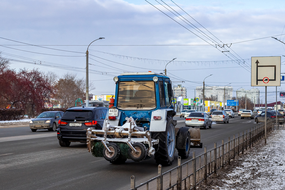 Омская область, № 6658 МТ 55 — МТЗ-82