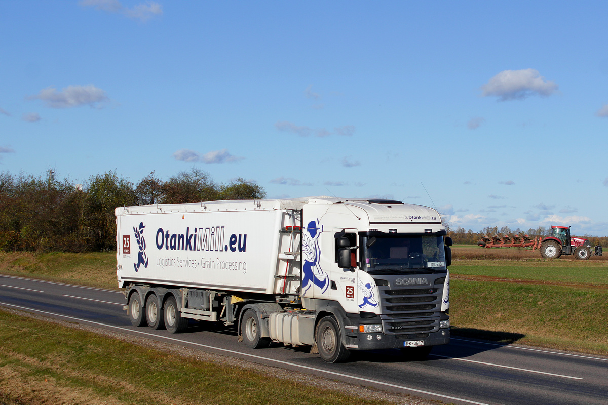 Латвия, № KK-3617 — Scania ('2013) R410