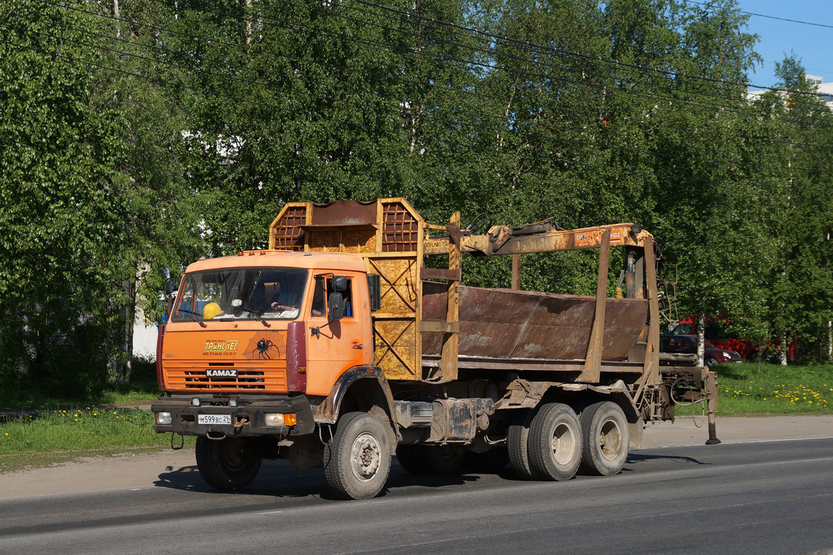 Архангельская область, № М 599 ВС 29 — КамАЗ-53228-15 [53228R]