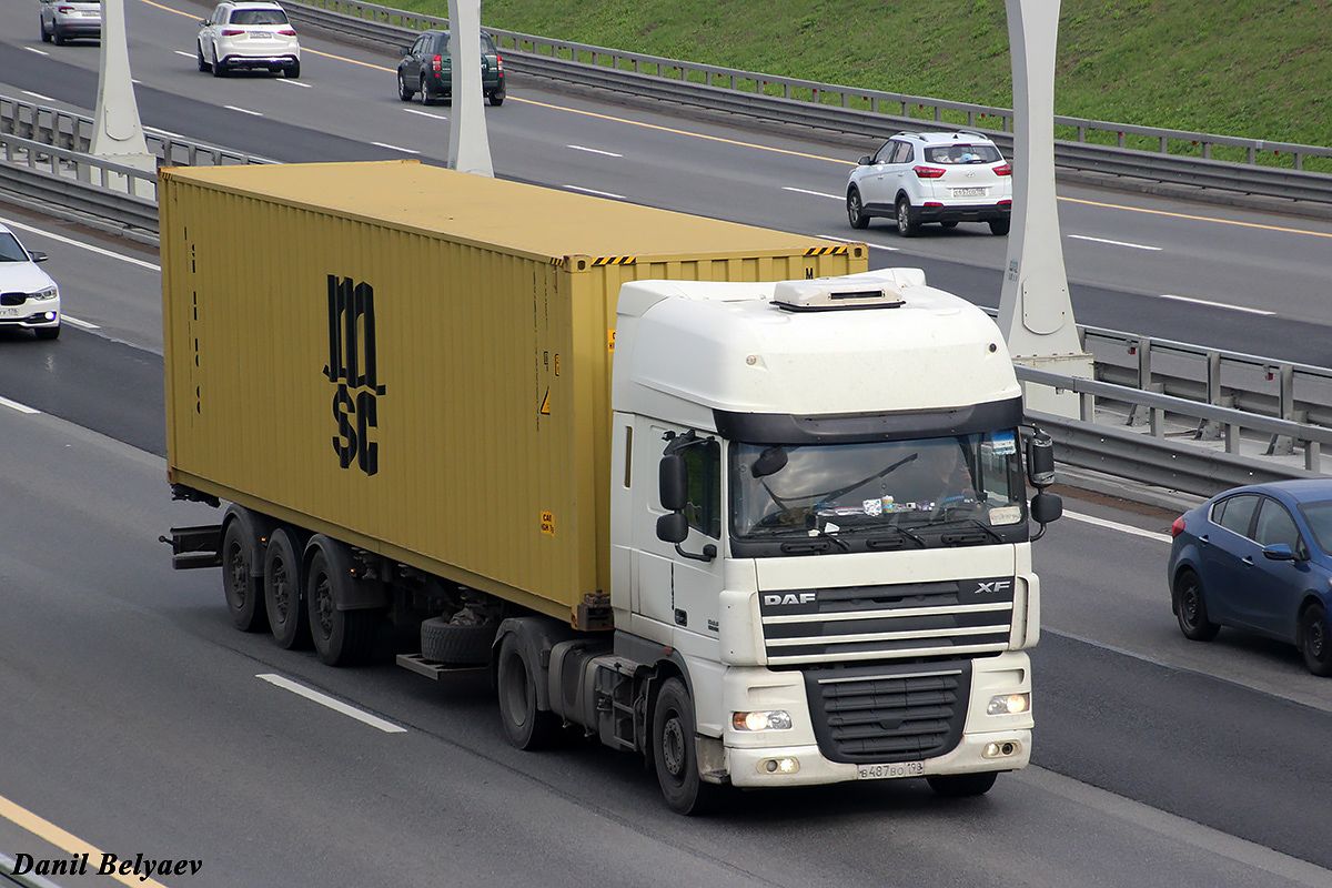 Санкт-Петербург, № В 487 ВО 198 — DAF XF105 FT