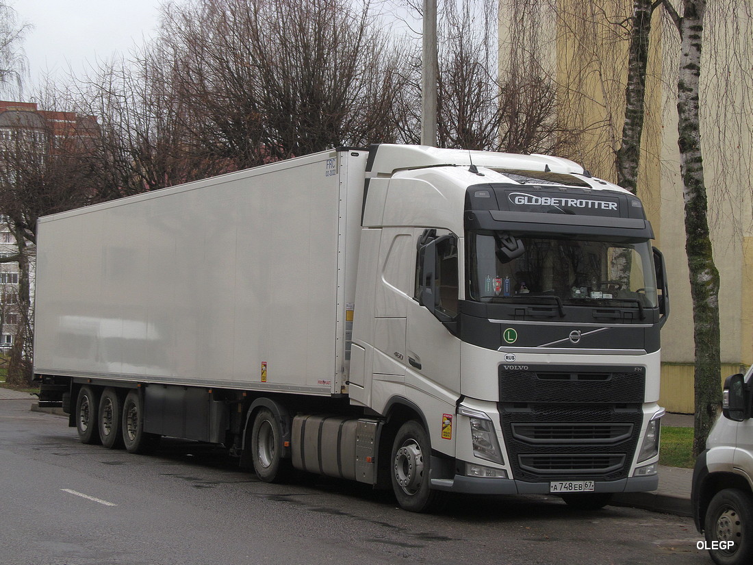 Смоленская область, № А 748 ЕВ 67 — Volvo ('2012) FH.460