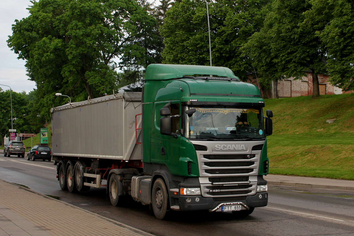 Литва, № FTT 655 — Scania ('2009) R420