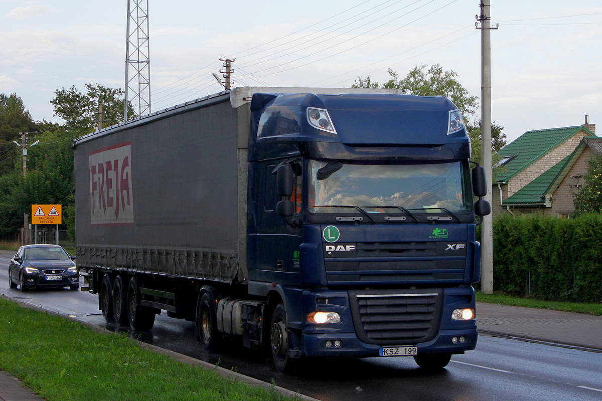 Литва, № KSZ 199 — DAF XF105 FT