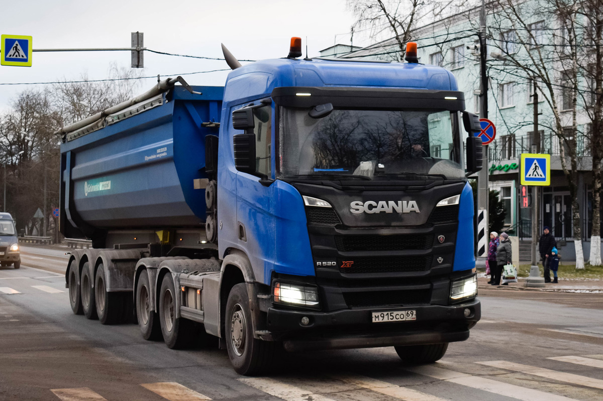 Тверская область, № М 915 СО 69 — Scania ('2016) R520