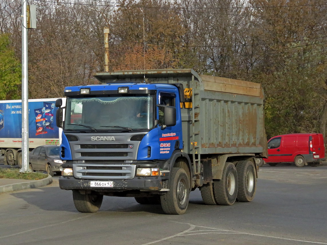 Кировская область, № С 866 ОУ 43 — Scania ('2004) P380