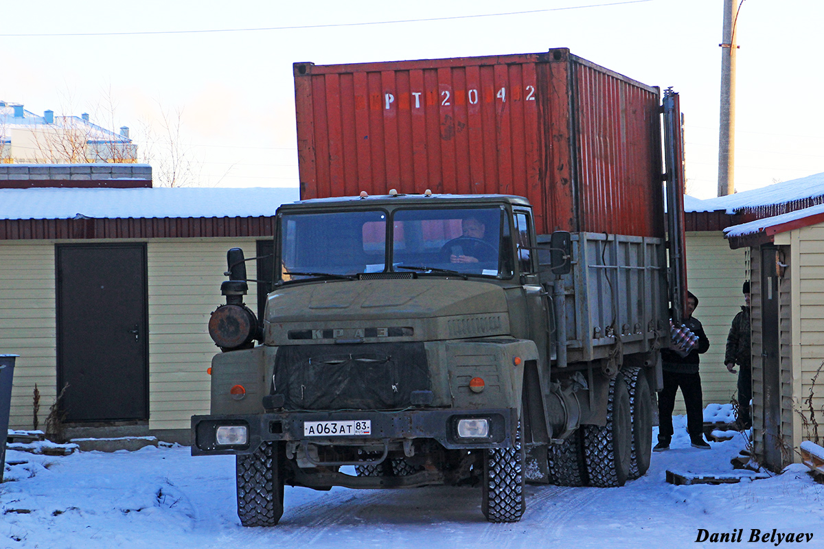 Ненецкий автономный округ, № А 063 АТ 83 — КрАЗ-250