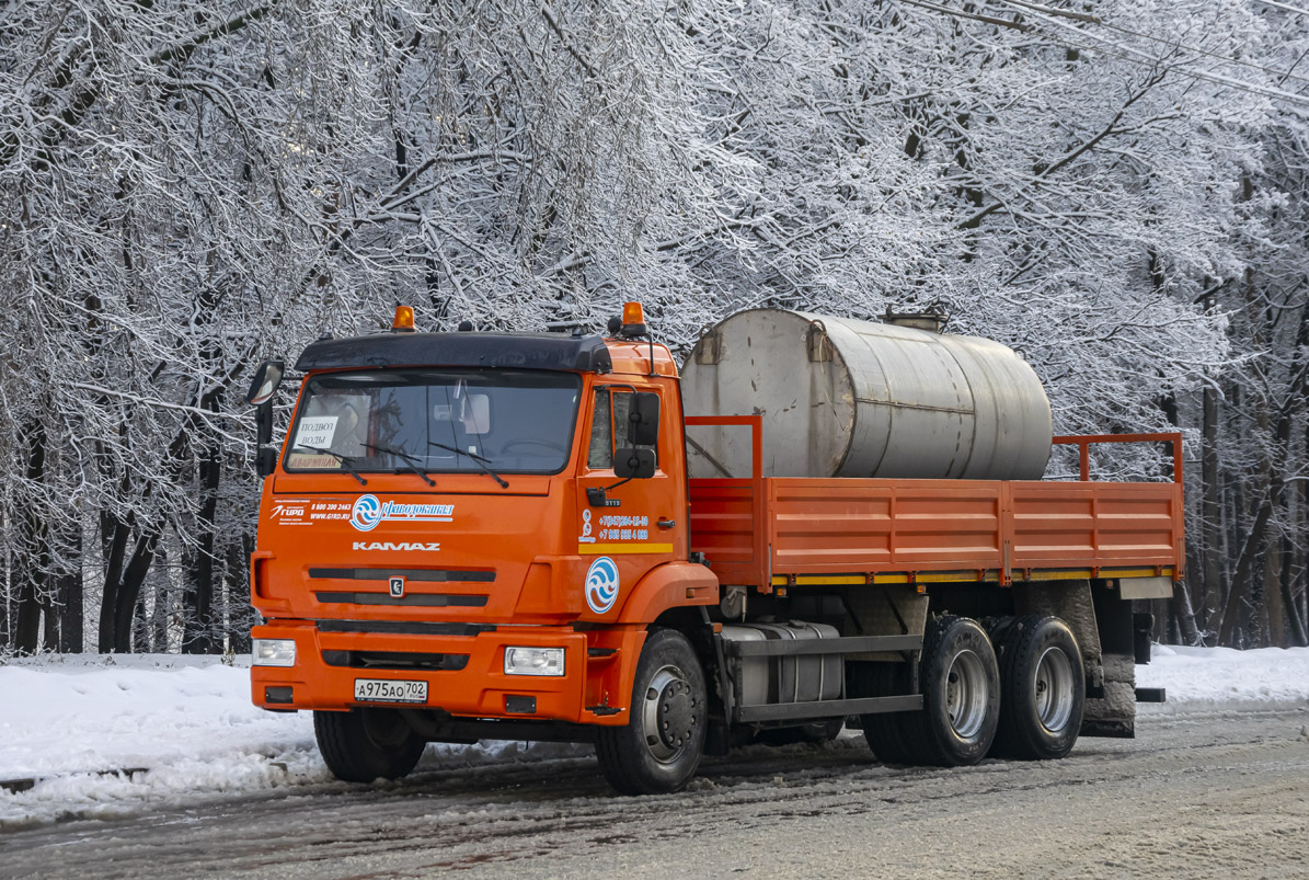 Башкортостан, № А 975 АО 702 — КамАЗ-65115-50