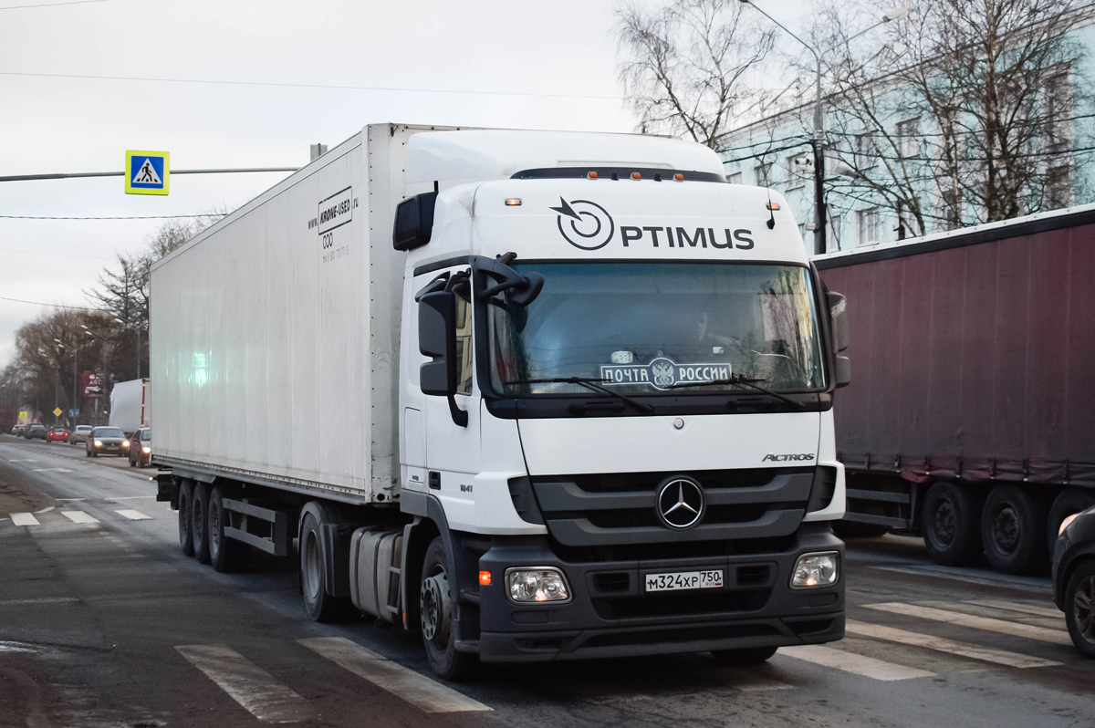 Московская область, № М 324 ХР 750 — Mercedes-Benz Actros '09 1841 [Z9M]