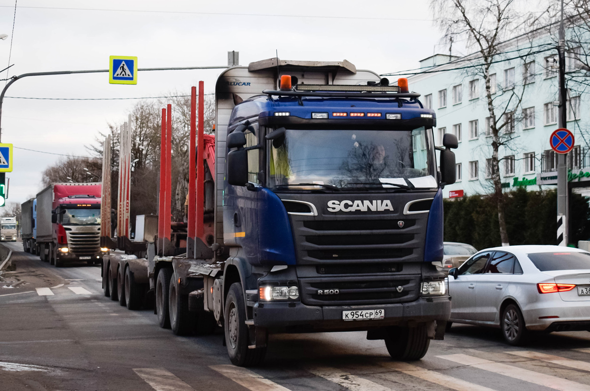 Тверская область, № К 954 СР 69 — Scania ('2013) R500