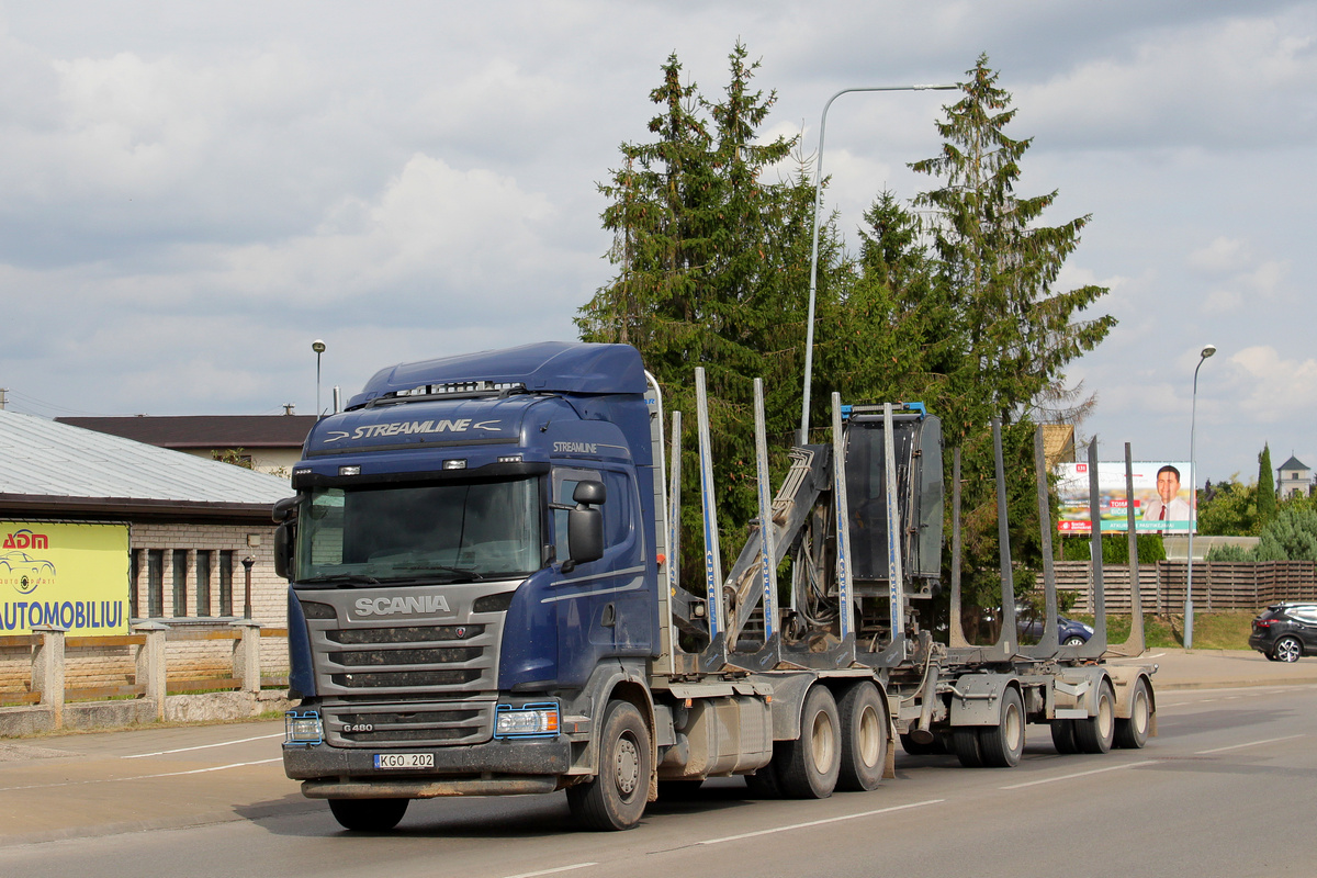 Литва, № KGO 202 — Scania ('2013) G480