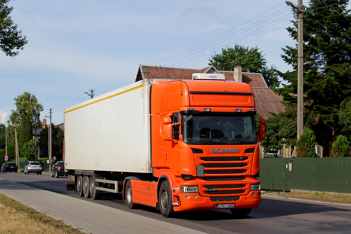 Литва, № LYL 362 — Scania ('2013) R440