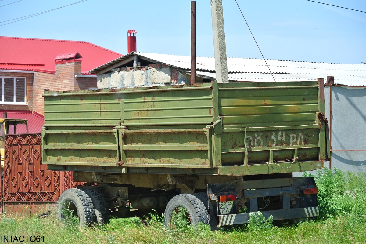 Ростовская область, № 5834 РЛ —  Модель неизвестна