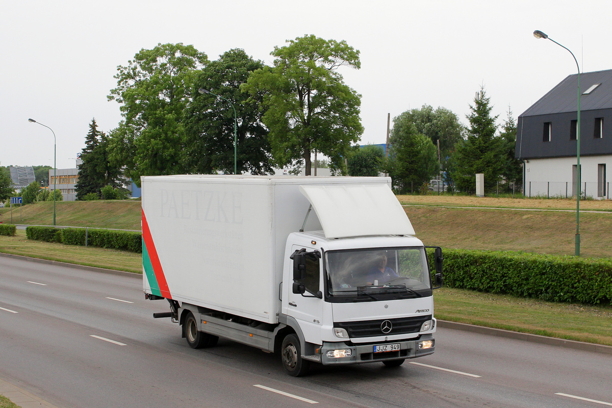 Литва, № JJZ 949 — Mercedes-Benz Atego 815