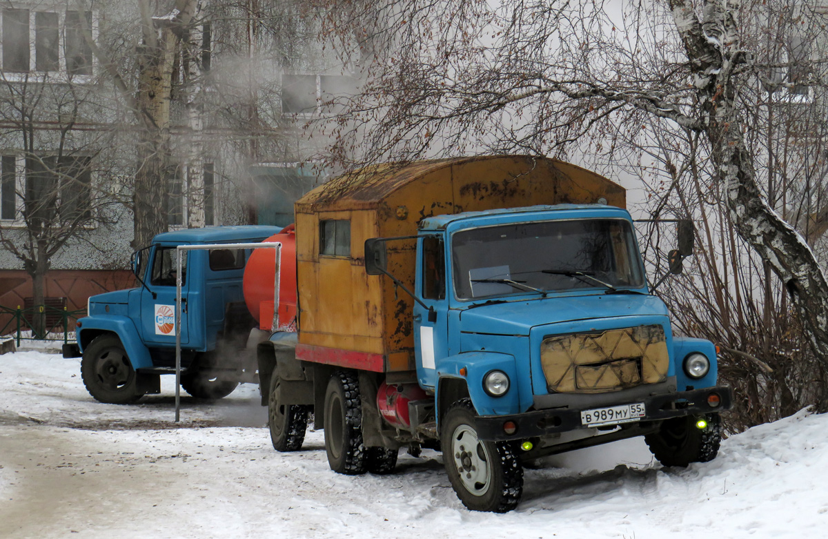 Омская область, № В 989 МУ 55 — ГАЗ-3307