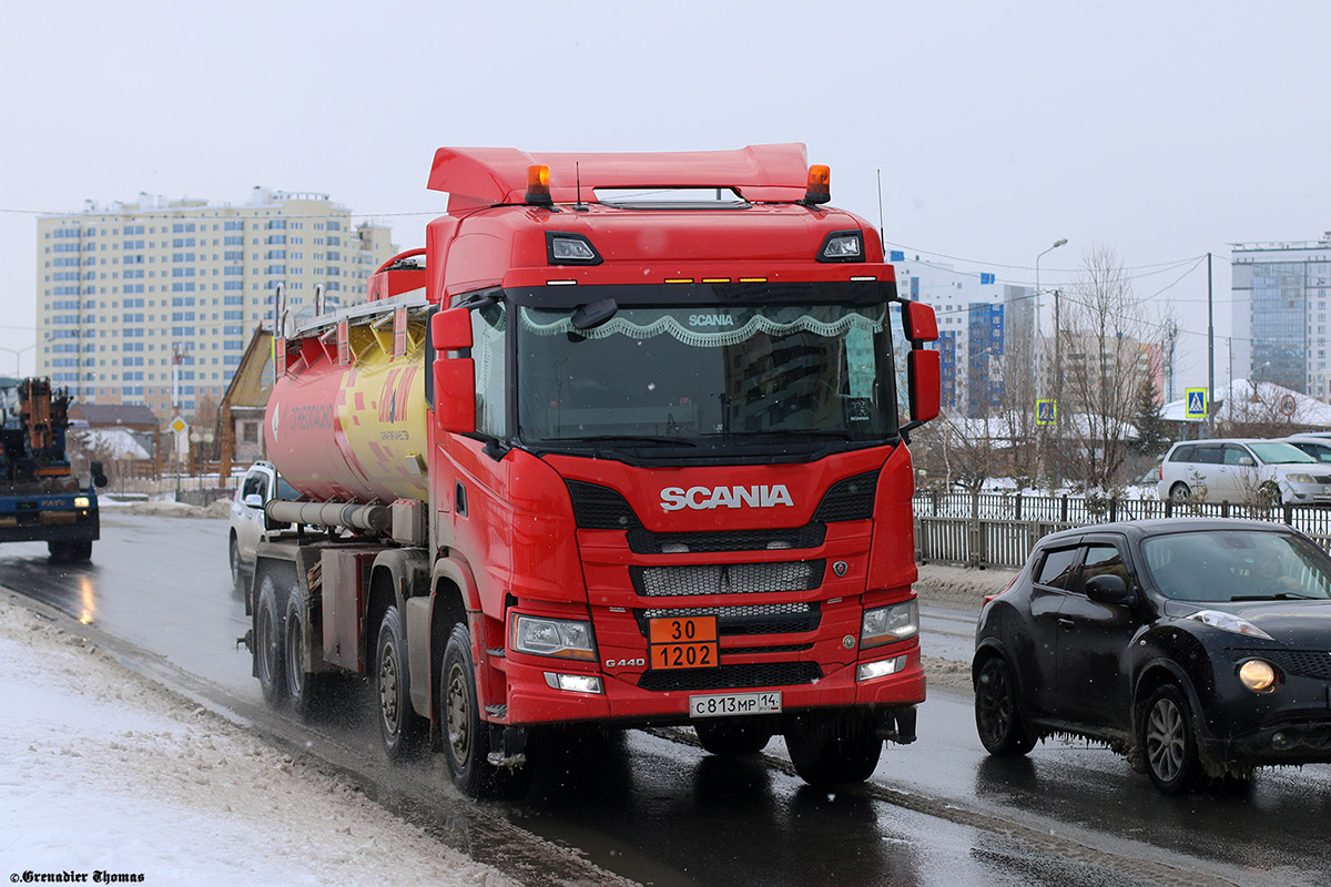 Саха (Якутия), № С 813 МР 14 — Scania ('2016) G440