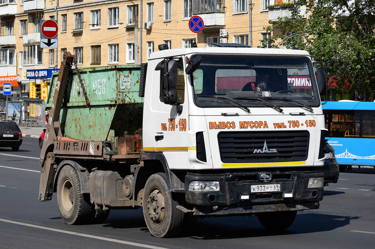 Тверская область, № К 933 РТ 69 — МАЗ-5550B2